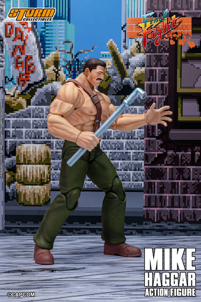 Storm Toys - MIKE HAGGAR - FINAL FIGHT ACTION FIGURE CAFF01 (Licensed)