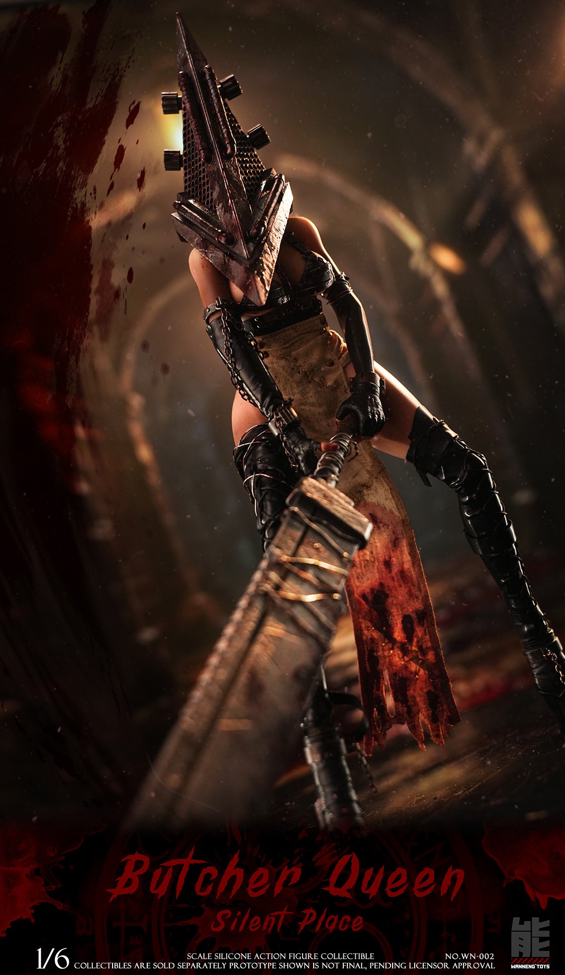 Wanneng Toys - Pyramid Head 1/6 Action Figure Silent Hill WN-002A WN-002B