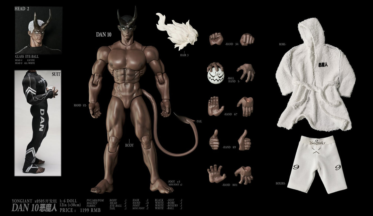 【Pre-sale】1/6 Scale Dan 10 Devilman-YONGIANT X 0505 Studio