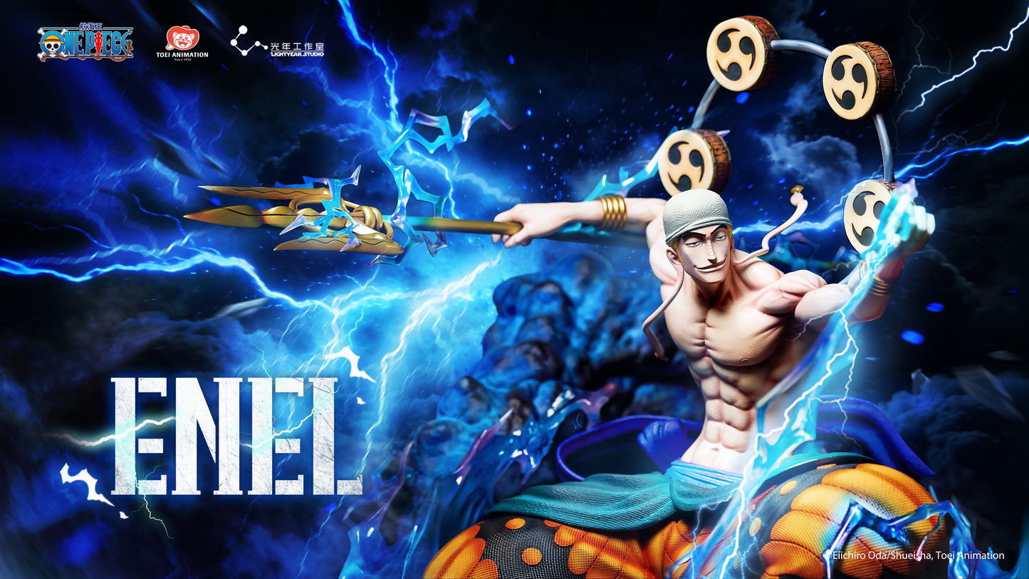 Light Year Studio - One Piece Enel Statue (Licensed)
