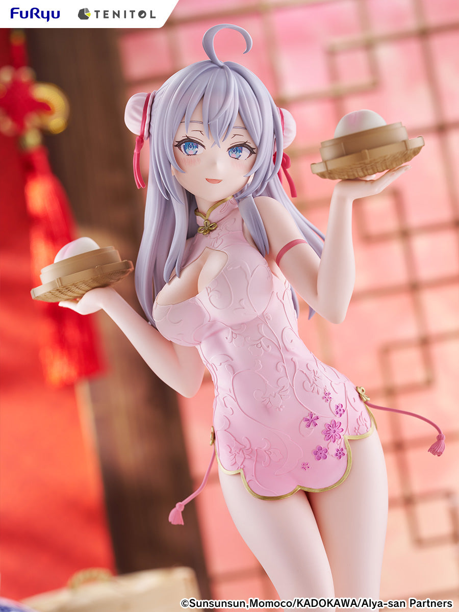 FURYU - TENITOL TALL Alya Sometimes Hides Her Feelings in Russian Yuki Suo X Alya Chinese Dress ver. Complete Figure (Licensed)