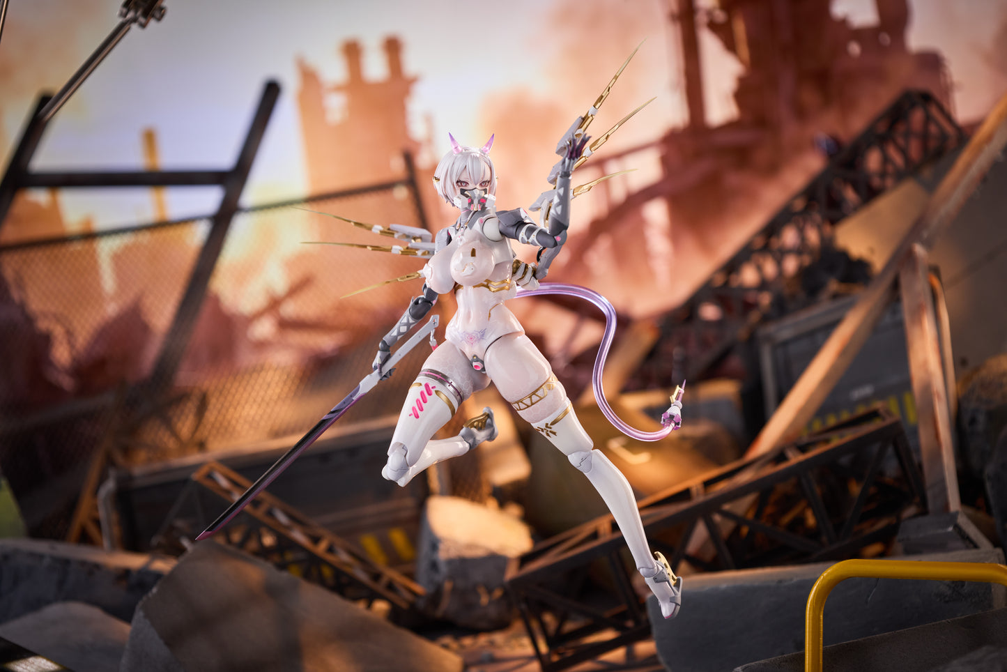 Otherwhere - GALACTIC Series – Neon Reika Wing 1/12 Scale Action Figure (Licensed)