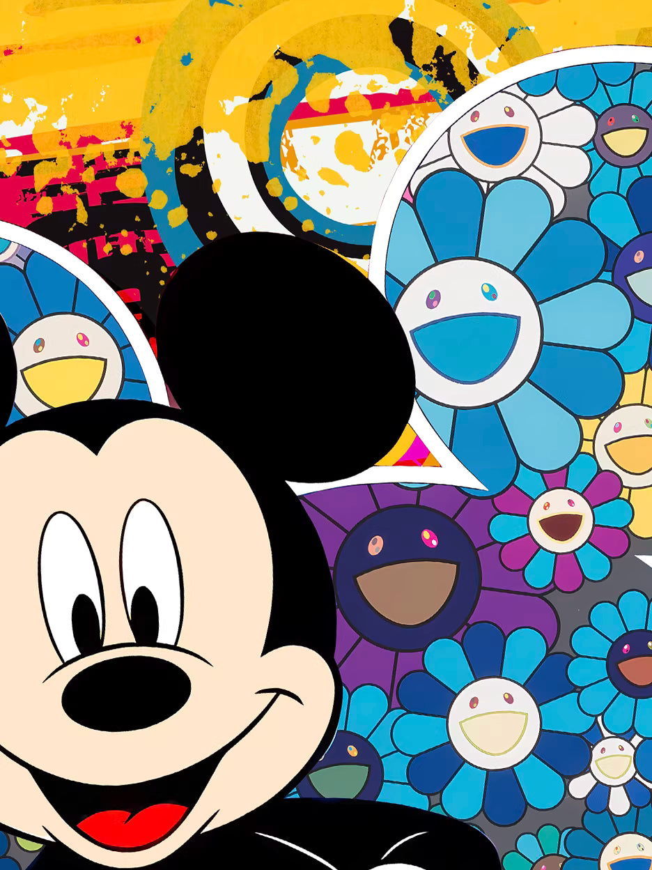 【Pre-sale】Decorative Painting of Sun Flower Mickey-XingKong Studio