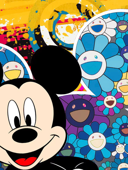 【Pre-sale】Decorative Painting of Sun Flower Mickey-XingKong Studio