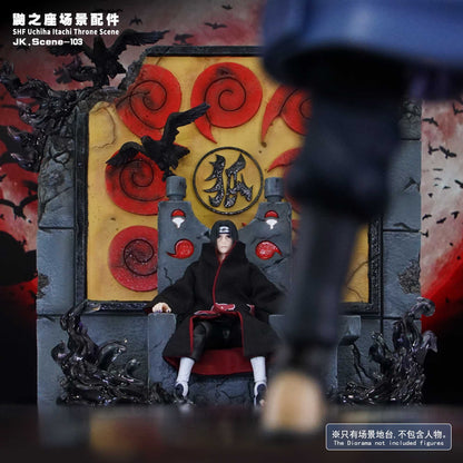 Jacksdo Studio - SHF Uchiha Itachi and Sasuke Throne Scene JK.Scene-103 | 鼬之座场景配件 JK.Scene-103