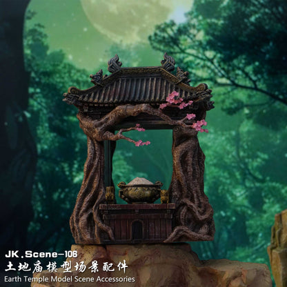 Jacksdo Studio - Earth Temple Model Scene Accessories (JK.Scene-106) | 土地庙模型场景配件 (JK.Scene-106)