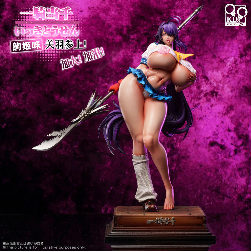 【Pre-sale】1/4 Scale Kanu Unchou-Ikki Tousen-KD Studio