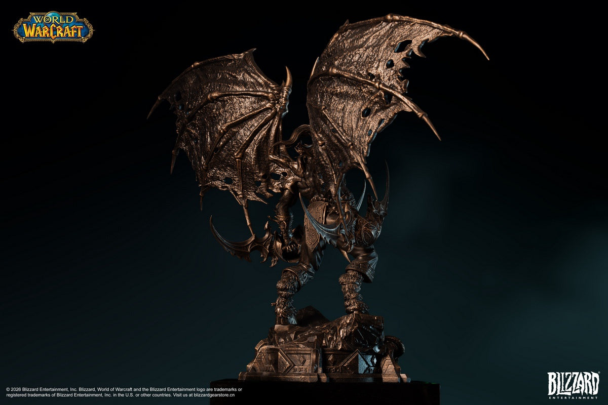 Blizzard Entertainment - World of Warcraft Illidan Stormrage Bronze Collector's Edition Statue BLZ013 (Licensed)