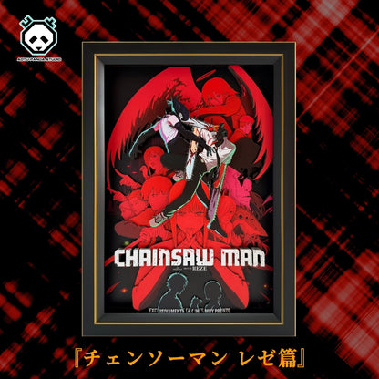 【In stock】Decorative Painting of Denji and Reze-Aotu Panda Studio