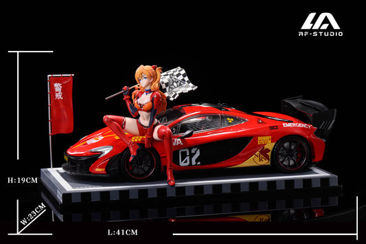 【Pre-sale】1/6 Scale Asuka with McLaren Sports Car-AF Studio