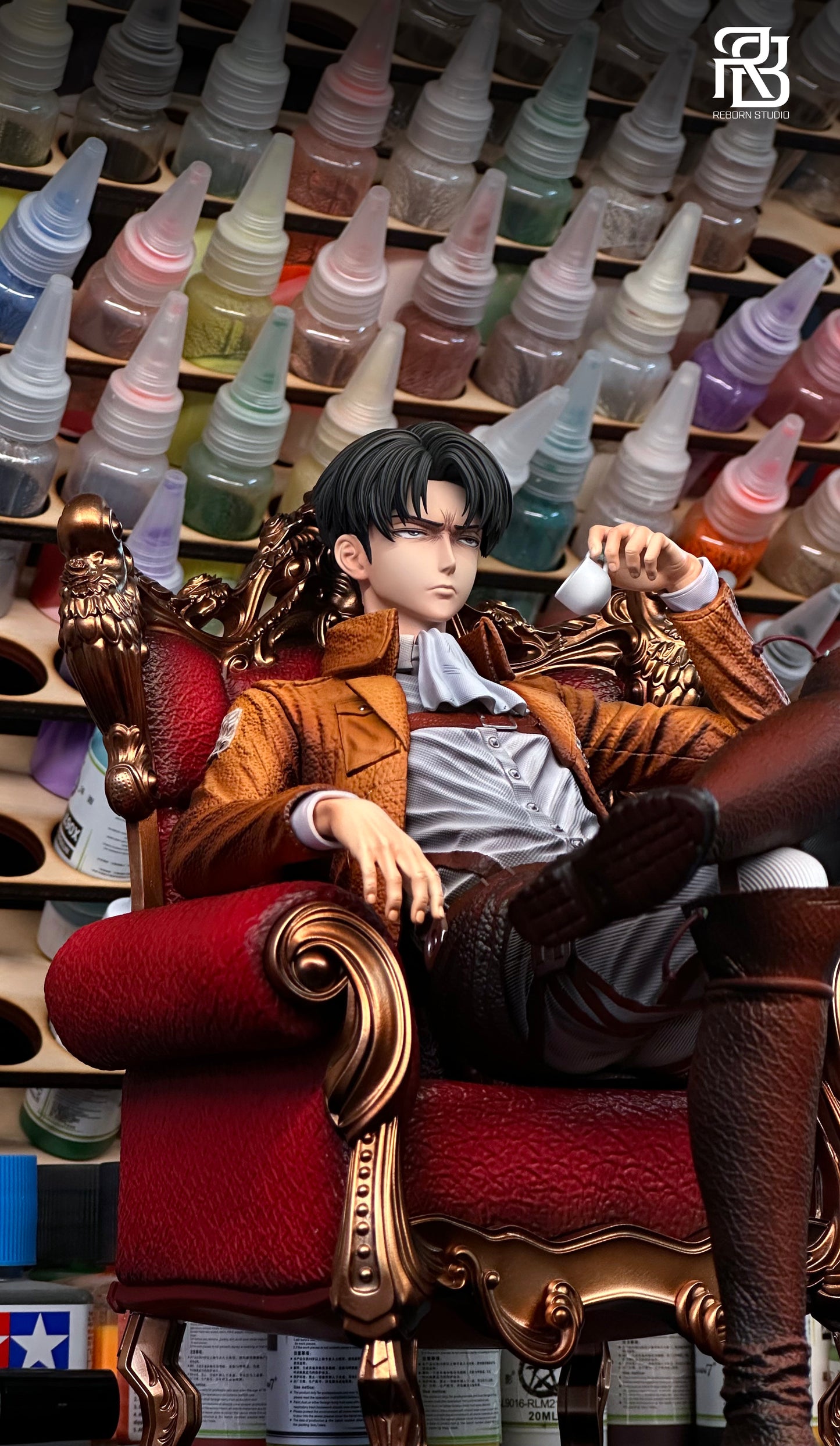 【Pre-sale】1/6 Scale Levi Drinking Tea-ReBorn Studio