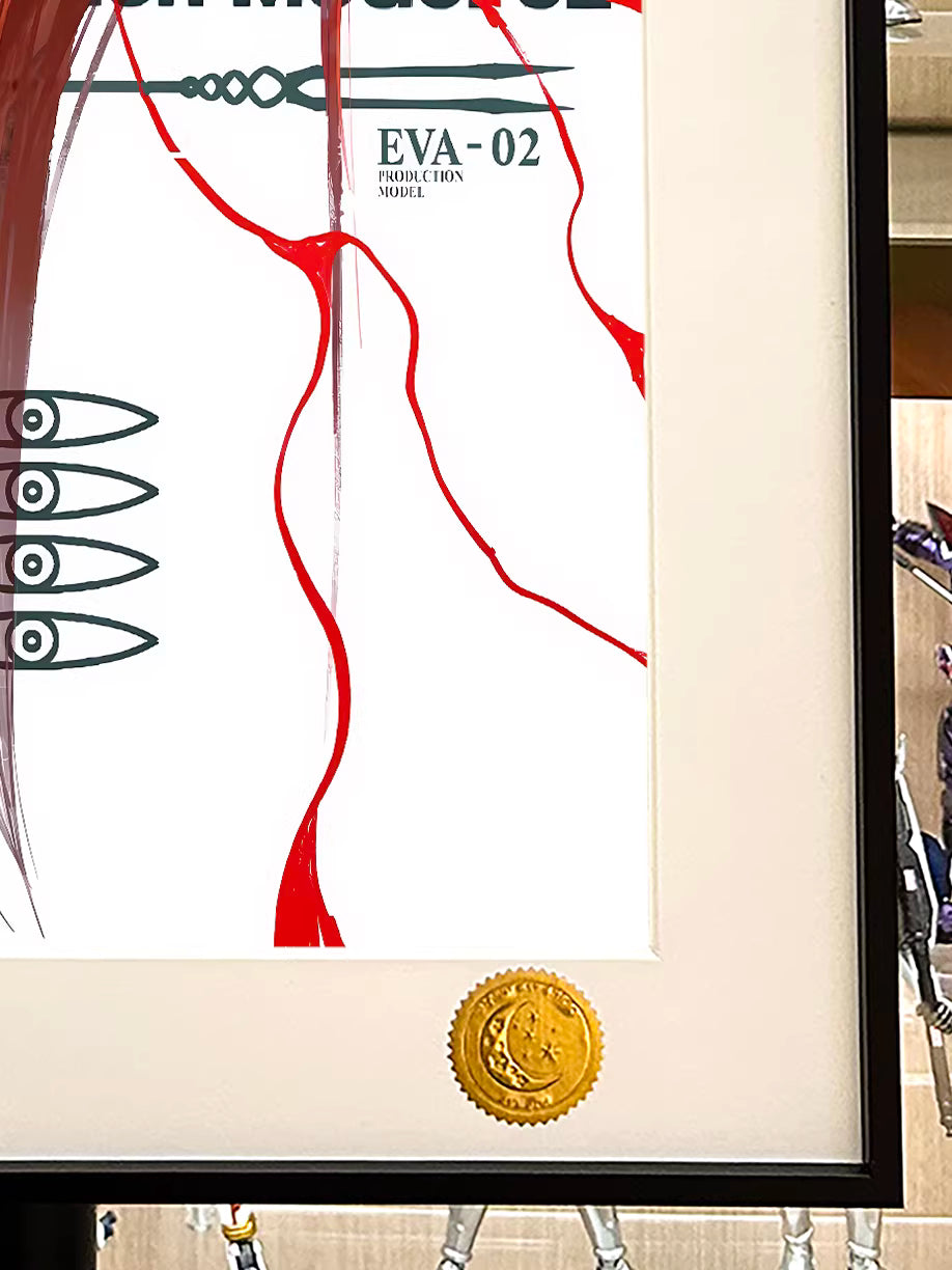 【Pre-sale】Decorative Painting of EVANGELION-02 Production Model-XingKong Studio