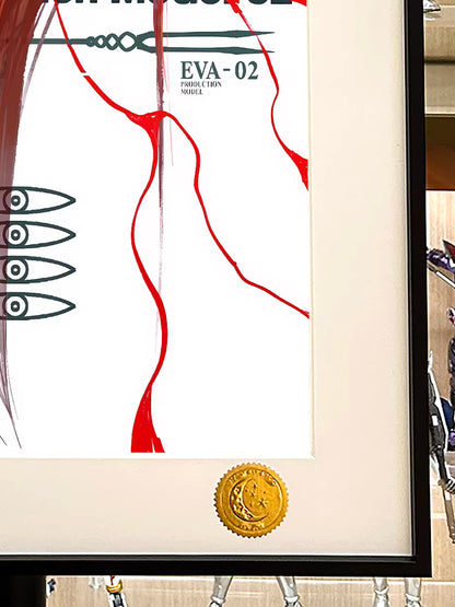 【Pre-sale】Decorative Painting of EVANGELION-02 Production Model-XingKong Studio