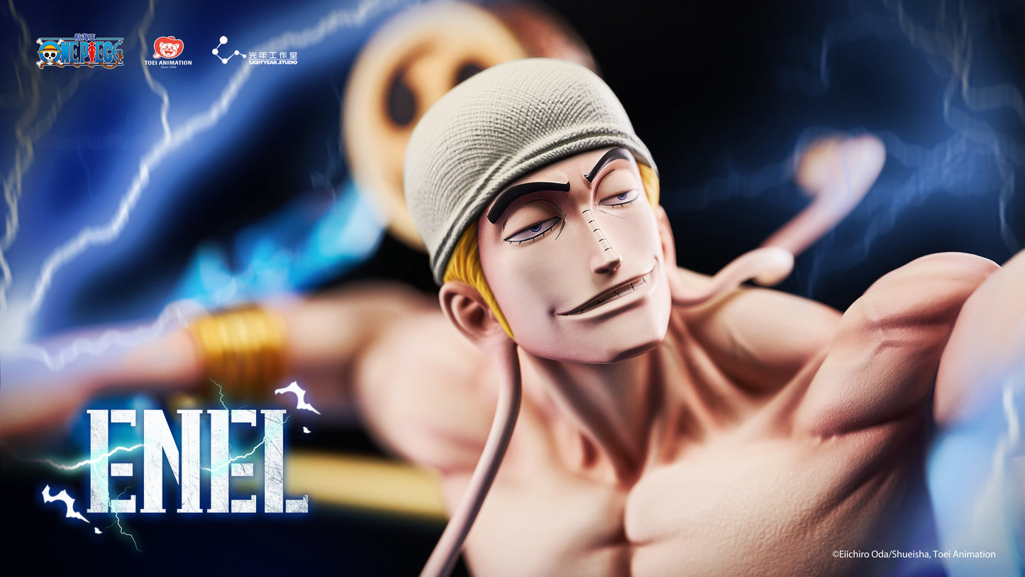Light Year Studio - One Piece Enel Statue (Licensed)
