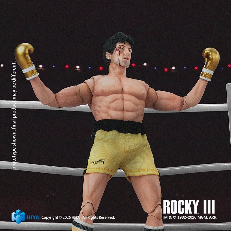 Hiya Toys - EXQUISITE SUPER Series Rocky III Rocky Boxer Version 1/12 Scale Action Figure (Licensed)