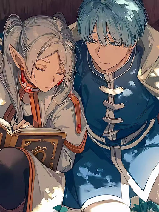 【Pre-sale】Decorative Painting of Sleeping Frieren and Himmel-XingKong Studio