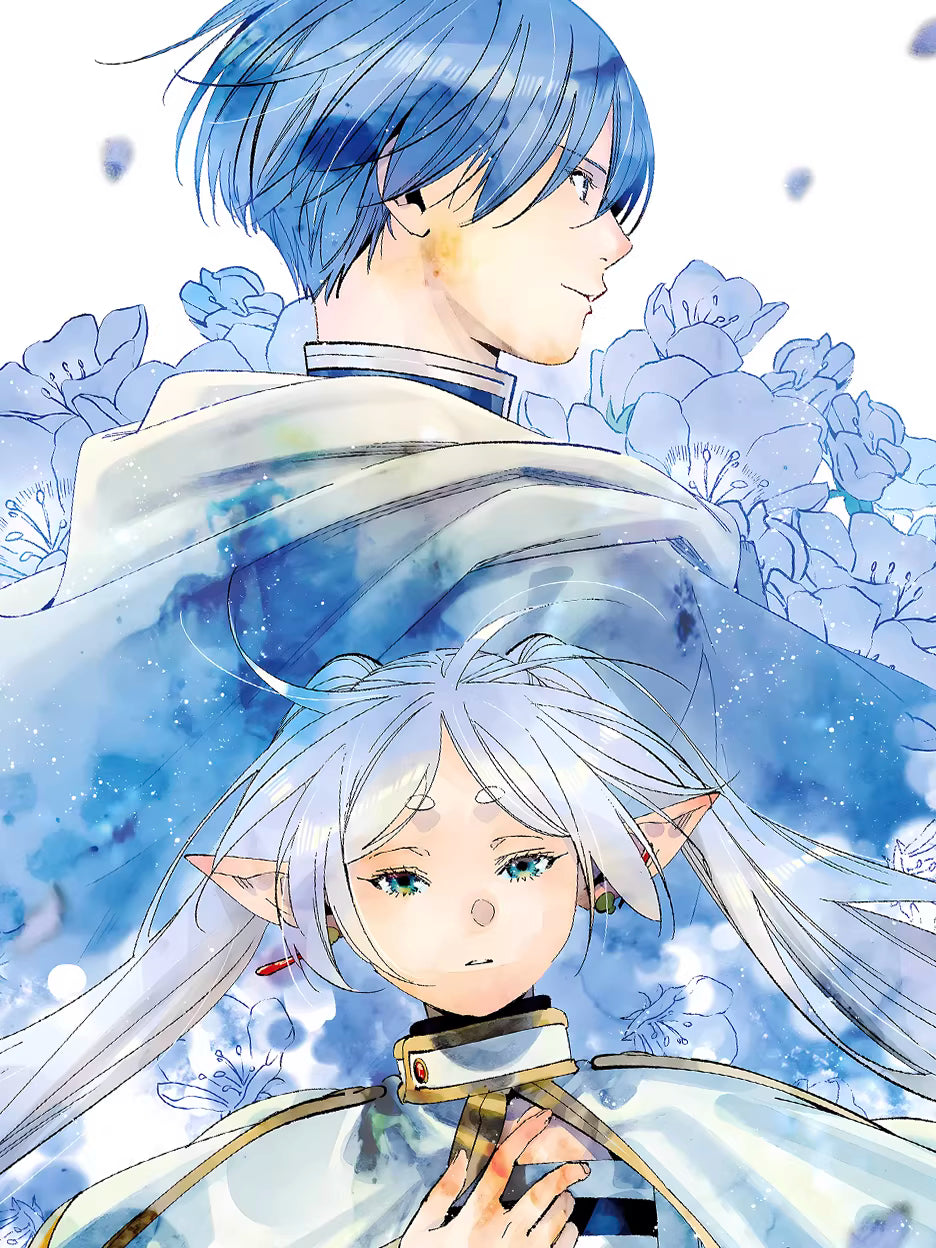 【Pre-sale】Decorative Painting of Blue Flower Frieren and Himmel-XingKong Studio