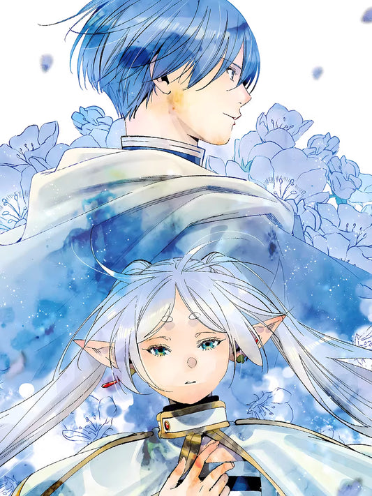 【Pre-sale】Decorative Painting of Blue Flower Frieren and Himmel-XingKong Studio