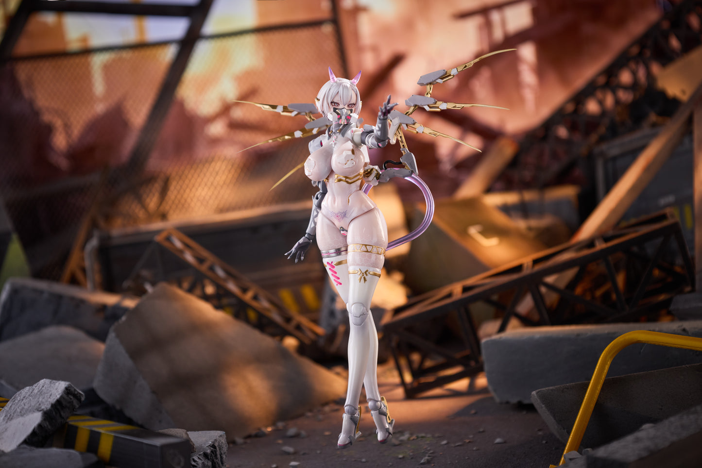 Otherwhere - GALACTIC Series – Neon Reika Wing 1/12 Scale Action Figure (Licensed)