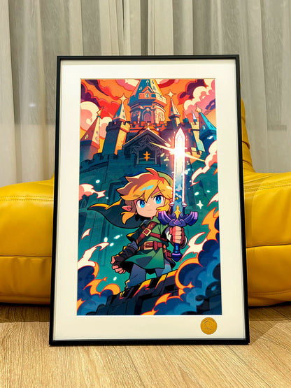 【Pre-sale】Decorative Painting of Q Version Link-The Legend of Zelda-XingKong Studio
