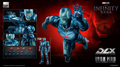 Threezero - Marvel Studios: The Infinity Saga DLX Iron Man Mark 3 (Stealth Edition) 3Z09220C0 (Licensed)