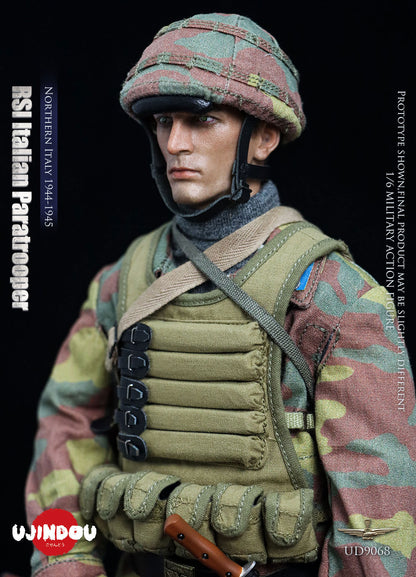 UJINDOU - 1/6 RSI Italian Paratrooper,Northern Italy 1944-1945 NO.UD9068 (Licensed)