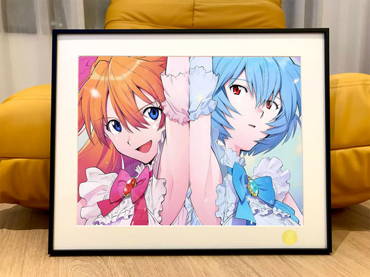 【Pre-sale】Decorative Painting of Asuka Langley Soryu and Ayanami Rei-XingKong Studio