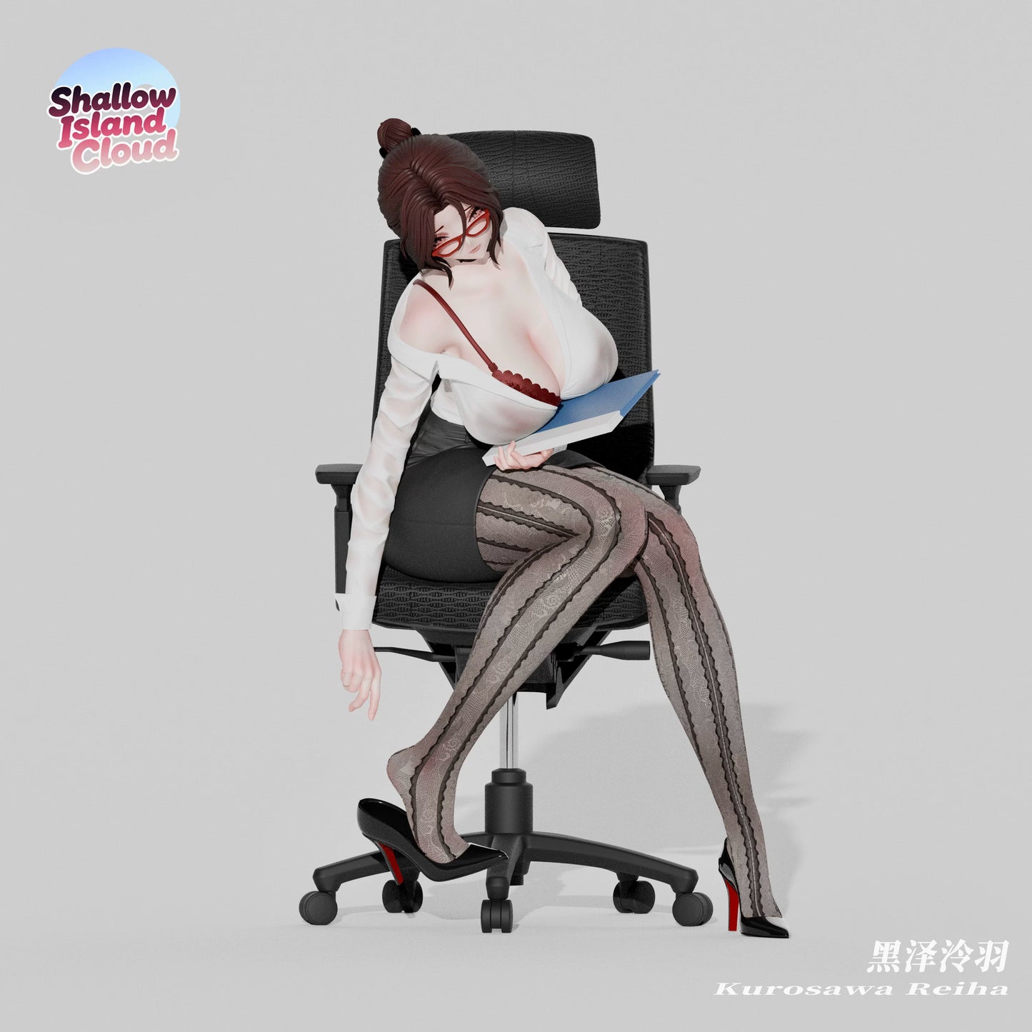 【Pre-sale】1/6 and 1/4 Scale Office Lady Series Kurosawa Reiha-Shallow Island Cloud studio