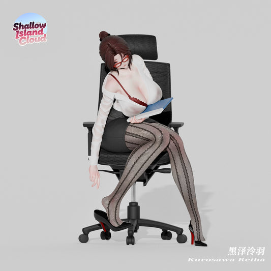 【Pre-sale】1/6 and 1/4 Scale Office Lady Series Kurosawa Reiha-Shallow Island Cloud studio