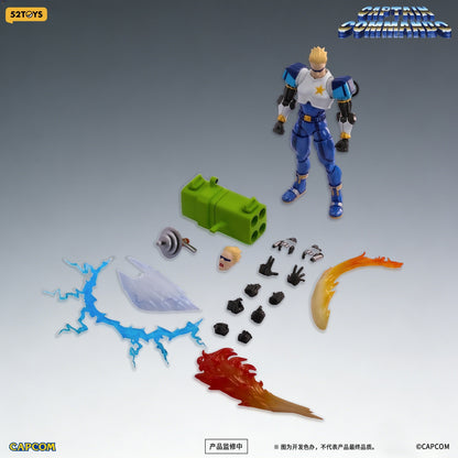 52toys - Lightning Dance Captain Commando - Carol X Captain Commando 1/12 Scale Action Figure (Licensed)