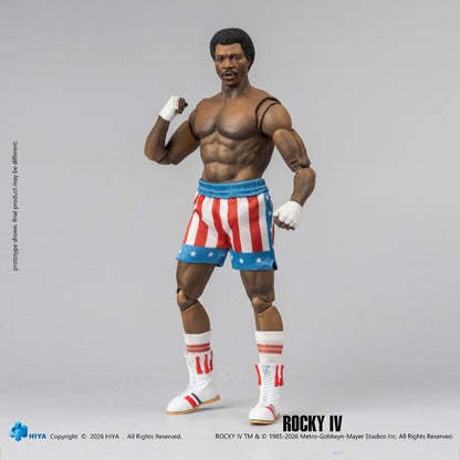 Hiya Toys - Exquisite Super Series Rocky IV Apollo Creed 1/12 Scale Action Figure ESR0233 (Licensed)