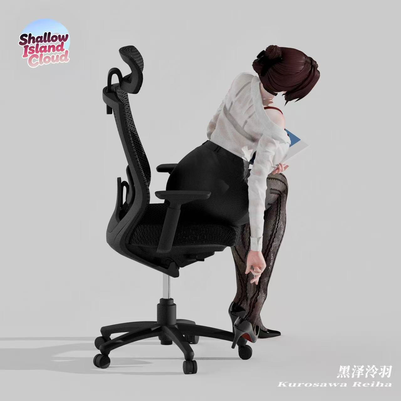 Shallow Island Cloud Studio - Office Lady Series Kiara Kurozawa 1/6 Scale Statue (Licensed)