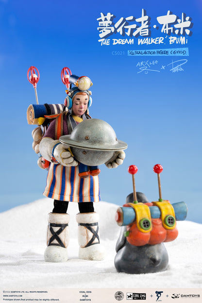 DAMTOYS - Arx Lee x Coaldog x Damtoys CS021 Dreamwalker Bumi 6-inch Collectible Action Figure (Licensed)
