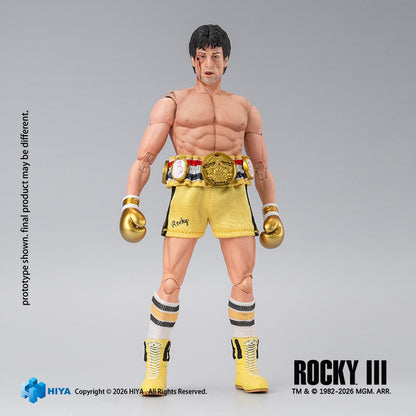 Hiya Toys - EXQUISITE SUPER Series Rocky III Rocky Boxer Version 1/12 Scale Action Figure (Licensed)