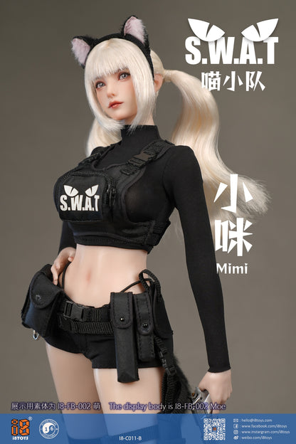 I8TOYS - 1/6 Meow SWAT Mimi Clothing Set i8-C011-A i8-C011-B (Licensed)