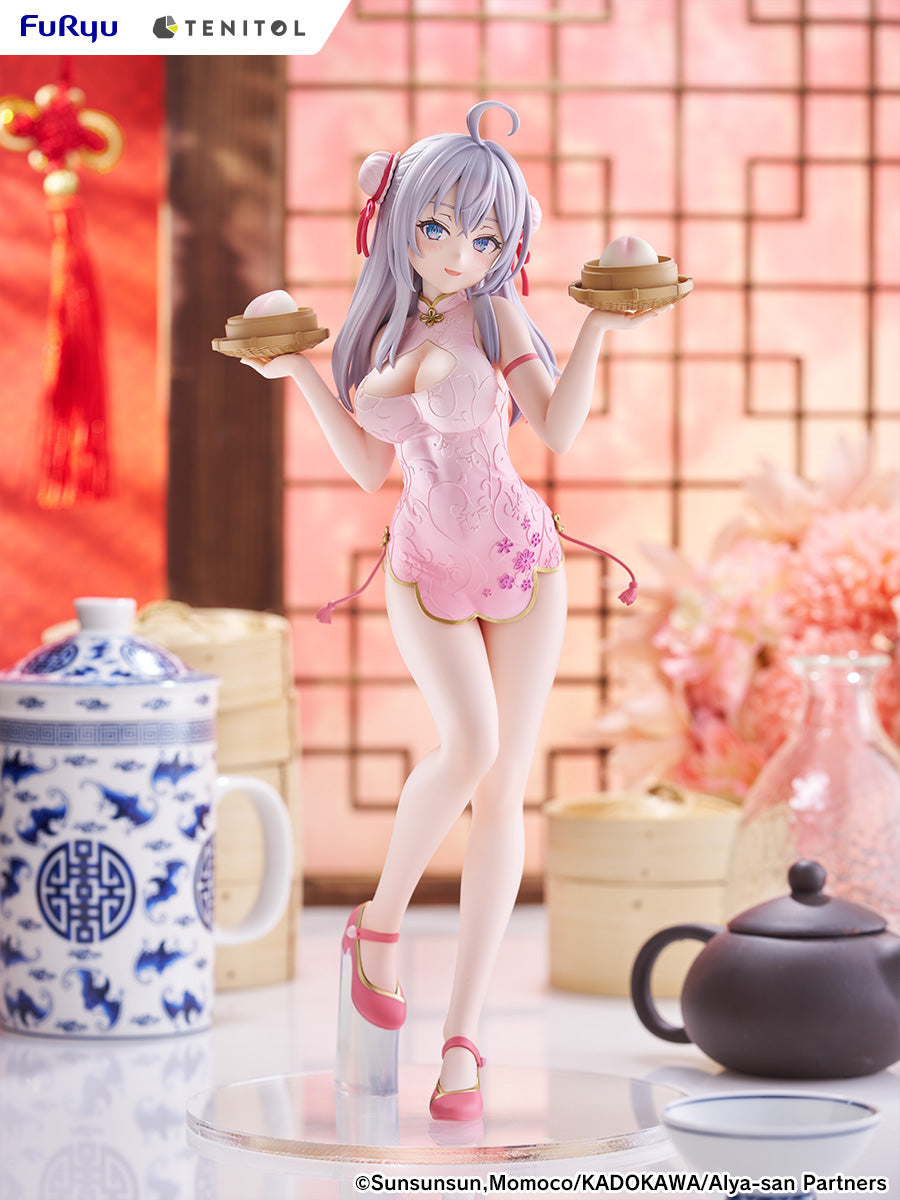FURYU - TENITOL TALL Alya Sometimes Hides Her Feelings in Russian Yuki Suo X Alya Chinese Dress ver. Complete Figure (Licensed)