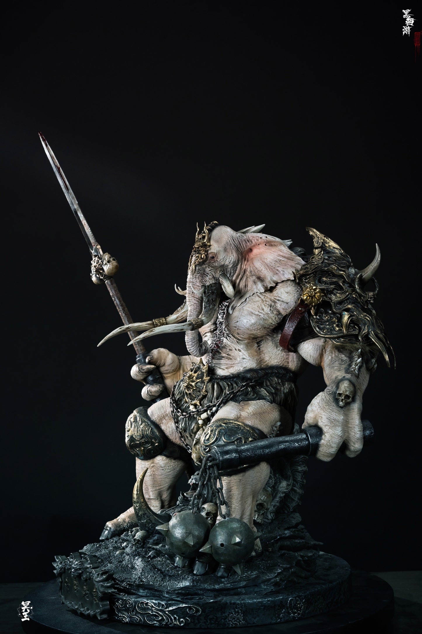 Hades Studio - ORI Lion King & Old Elephant & Eagle | 原创 青毛狮王 & 黄牙老象 & 金翅大鹏