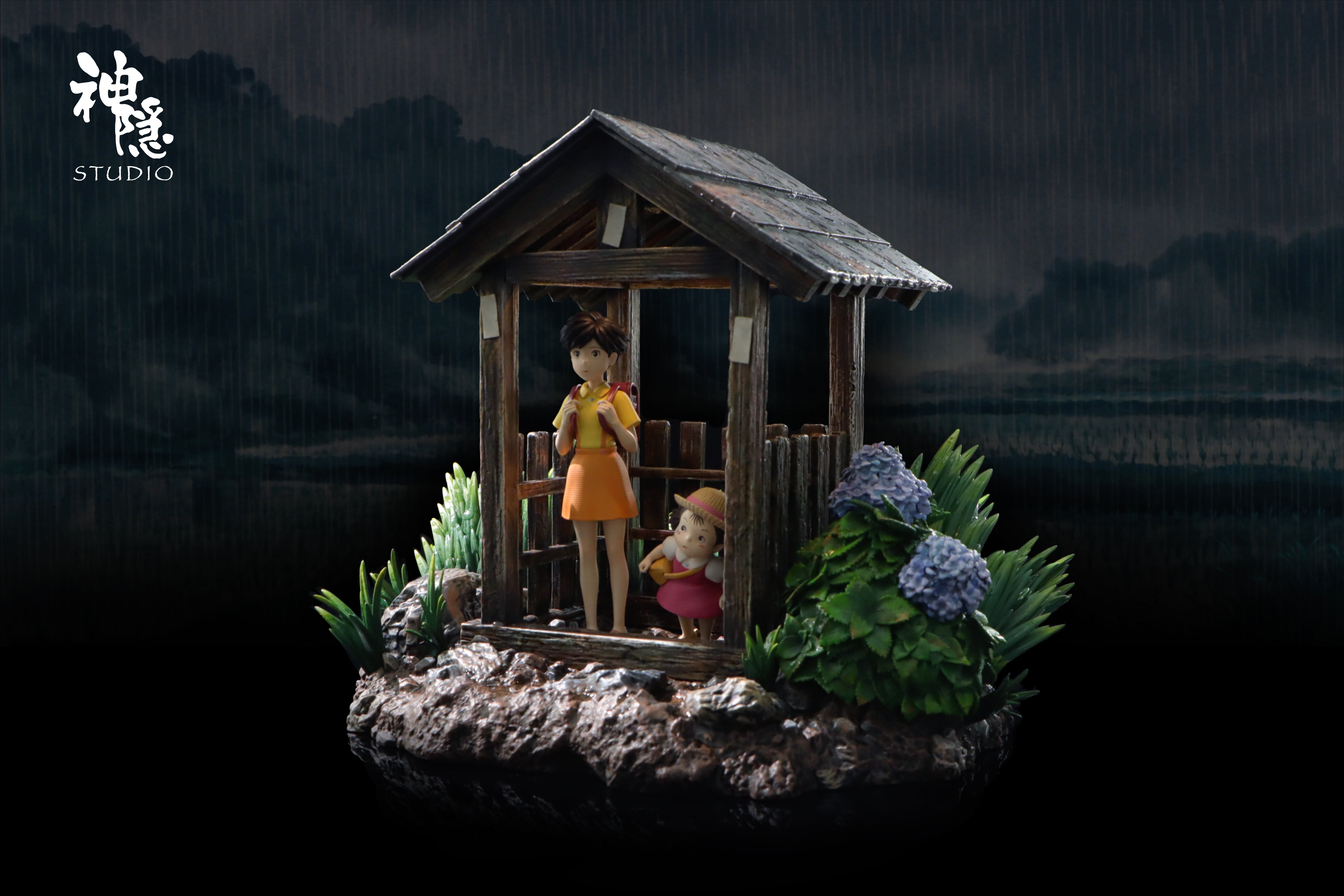 Pre-sale】Totoro Tenderness in the Rain with LED-ShenYin Studio
