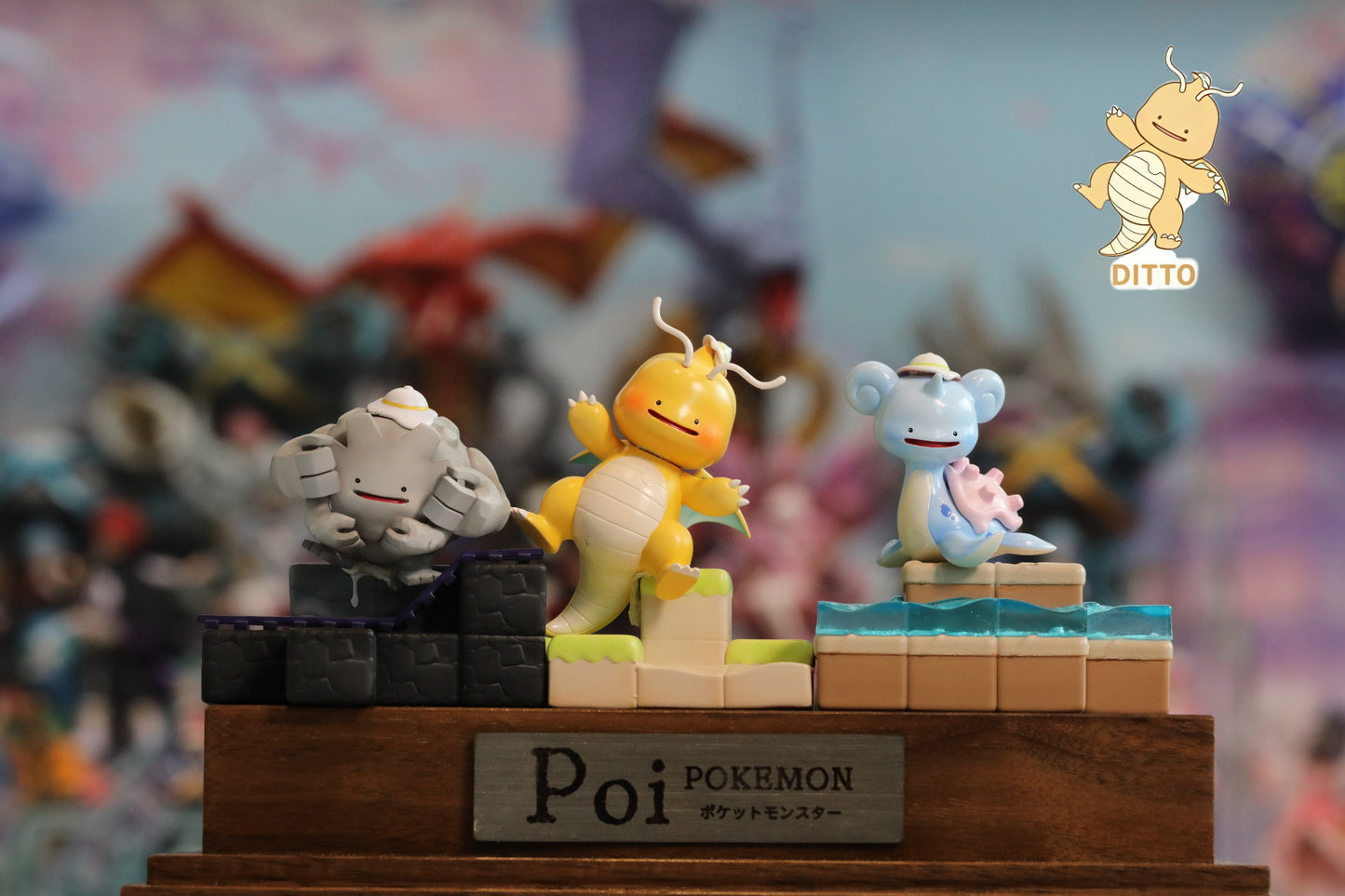 【Pre-sale】Lapras, Dragonite and Graveler-Pokemon-Ditto Studio