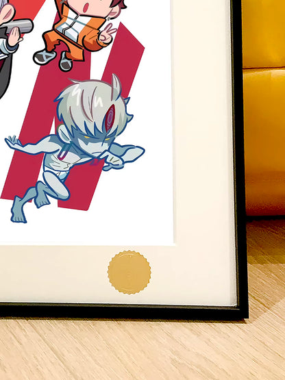 【Pre-sale】Decorative Painting of Q Version Characters of Dandadan-XingKong Studio