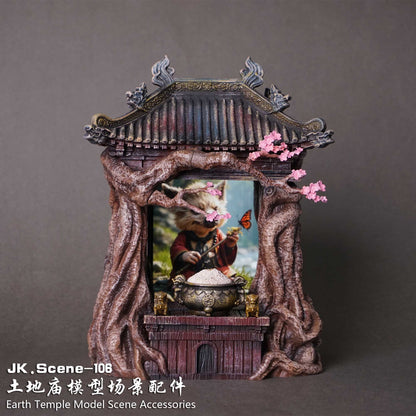 Jacksdo Studio - Earth Temple Model Scene Accessories (JK.Scene-106) | 土地庙模型场景配件 (JK.Scene-106)