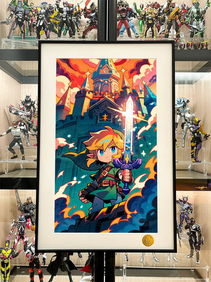 【Pre-sale】Decorative Painting of Q Version Link-The Legend of Zelda-XingKong Studio