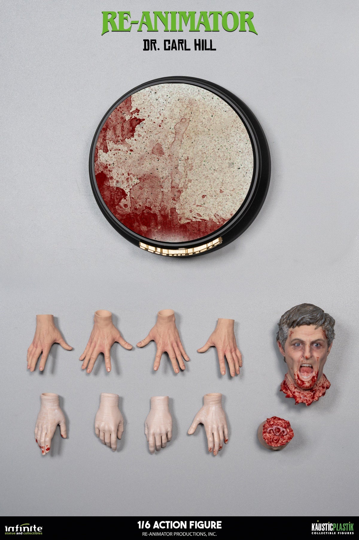 Infinite Statue - RE-ANIMATOR DOCTOR CARL HILL 1/6 ACTION FIGURE (Licensed)
