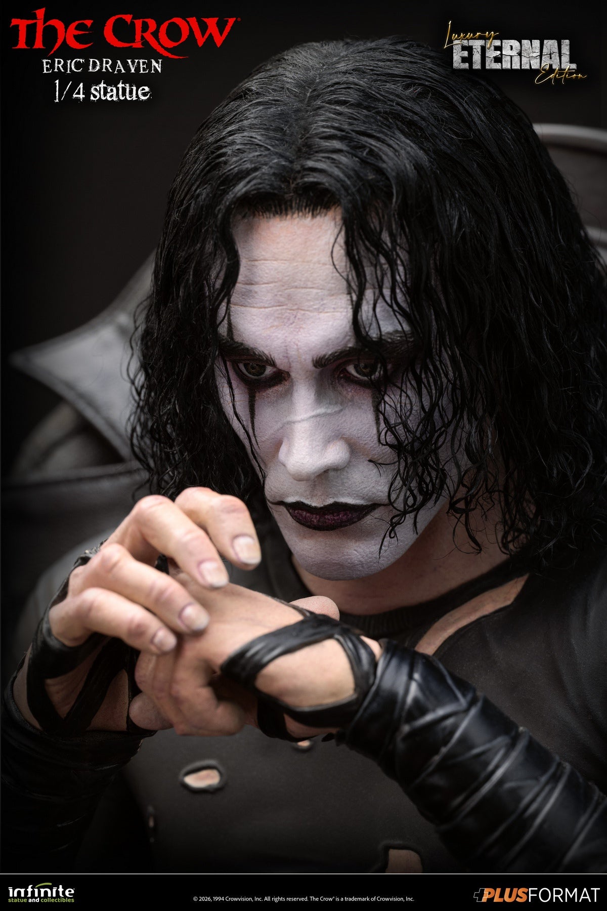 Infinite Statue - The Crow Eric Draven 1/4 Scale Statue (Licensed)