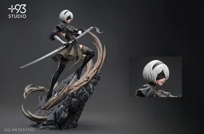 XIX·III Studio - YoRHa No. 2 Type B Attack NieR:Automata  1/6 & 1/4 Scale Statue(GK)