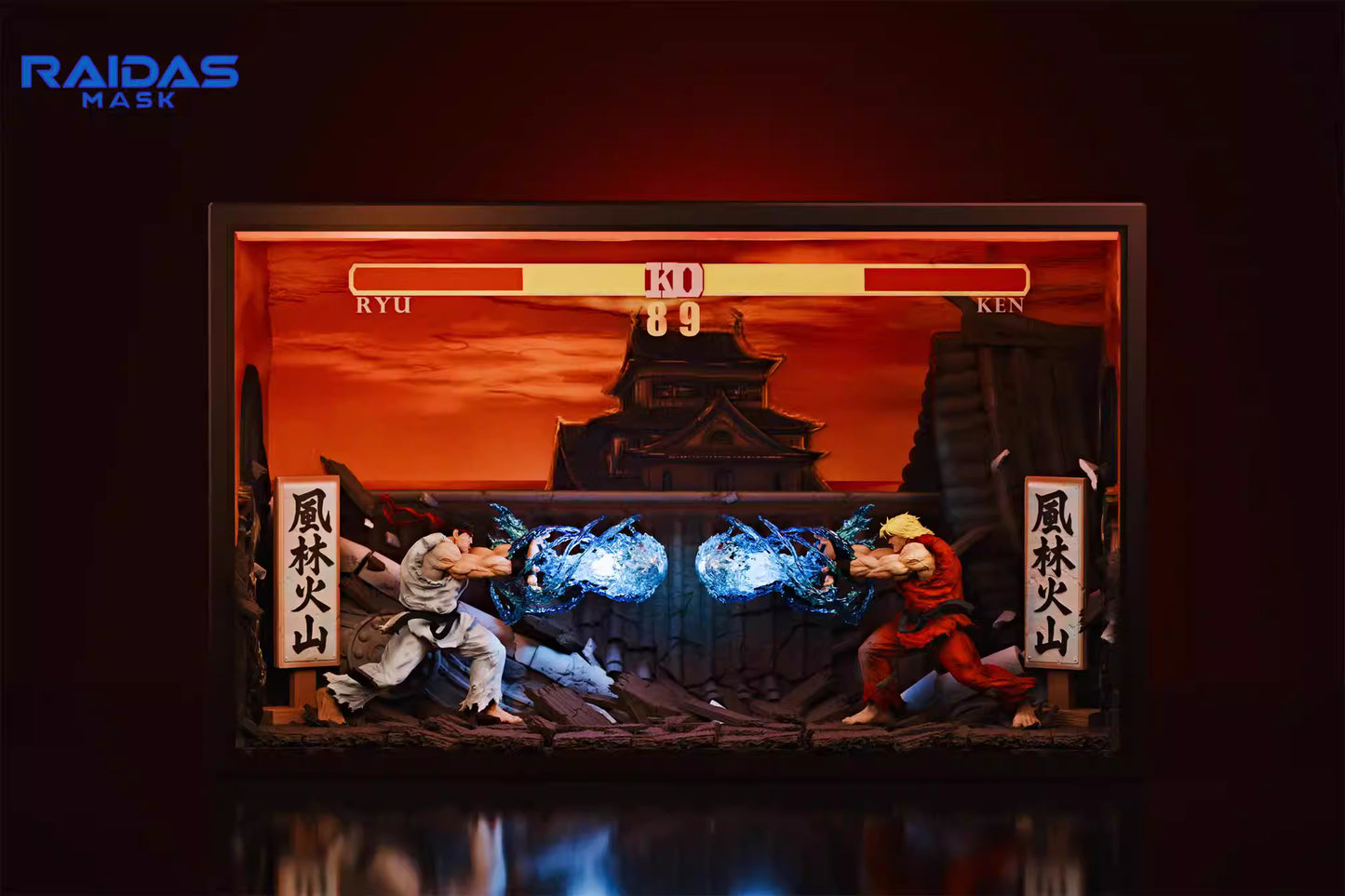【Pre-sale】1/6 Scale Ryu VS Ken-Raidas Mask Studio