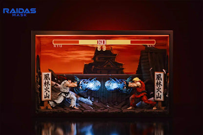 【Pre-sale】1/6 Scale Ryu VS Ken-Raidas Mask Studio