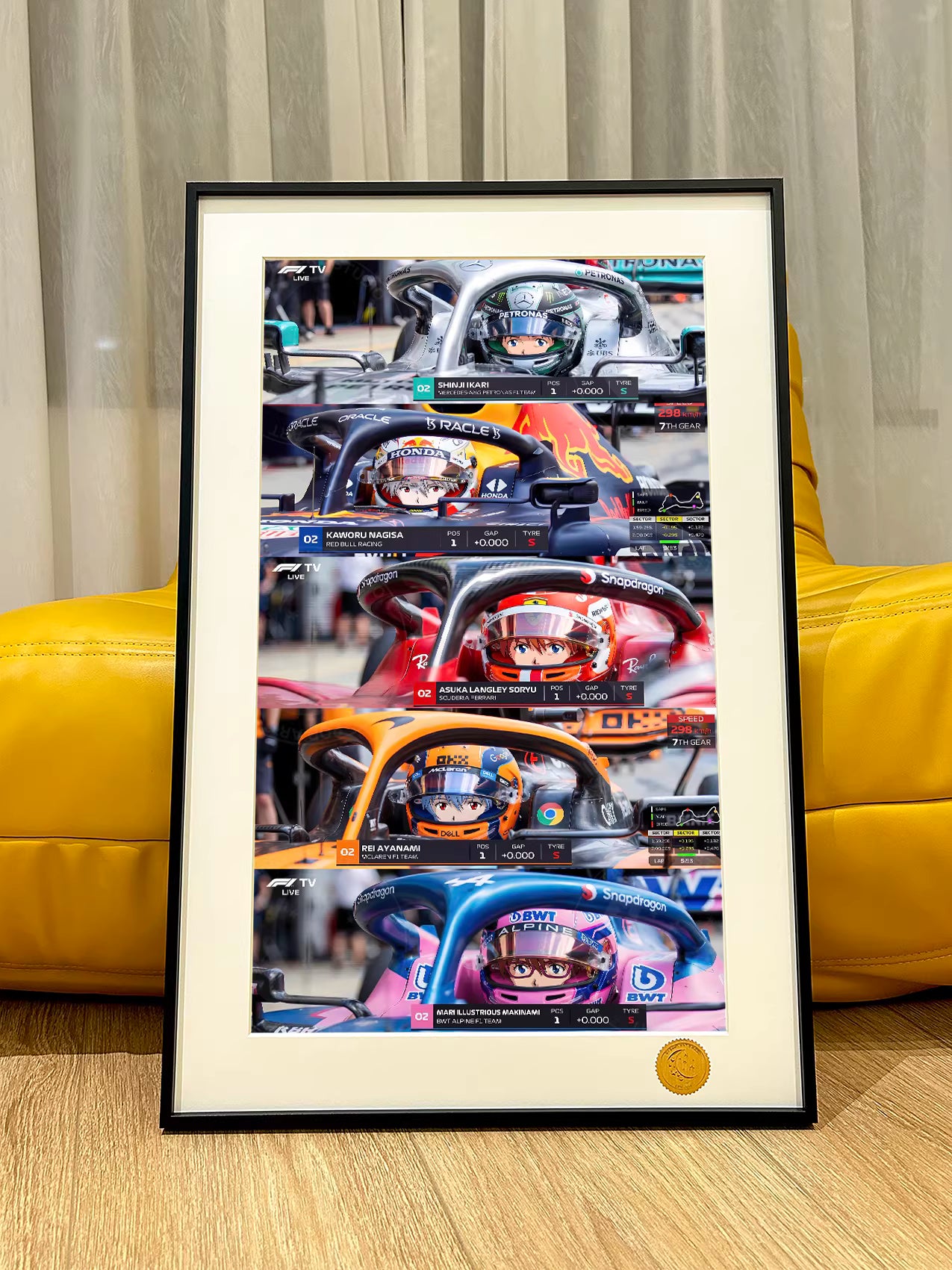 【Pre-sale】Decorative Painting of Racing Driver-XingKong Studio