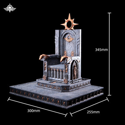 Xinglan Workshop-Universal Warhammer-style Temple Primarch Throne (Compatible with 1/18, 1/12 & 1/6 Scales)-Sence