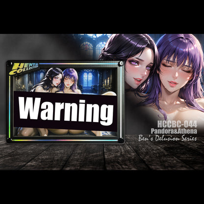 B&W Studio - Ben's Delusion World Series Desktop Decor Card #44 Pandora & Athena Saint Seiya
